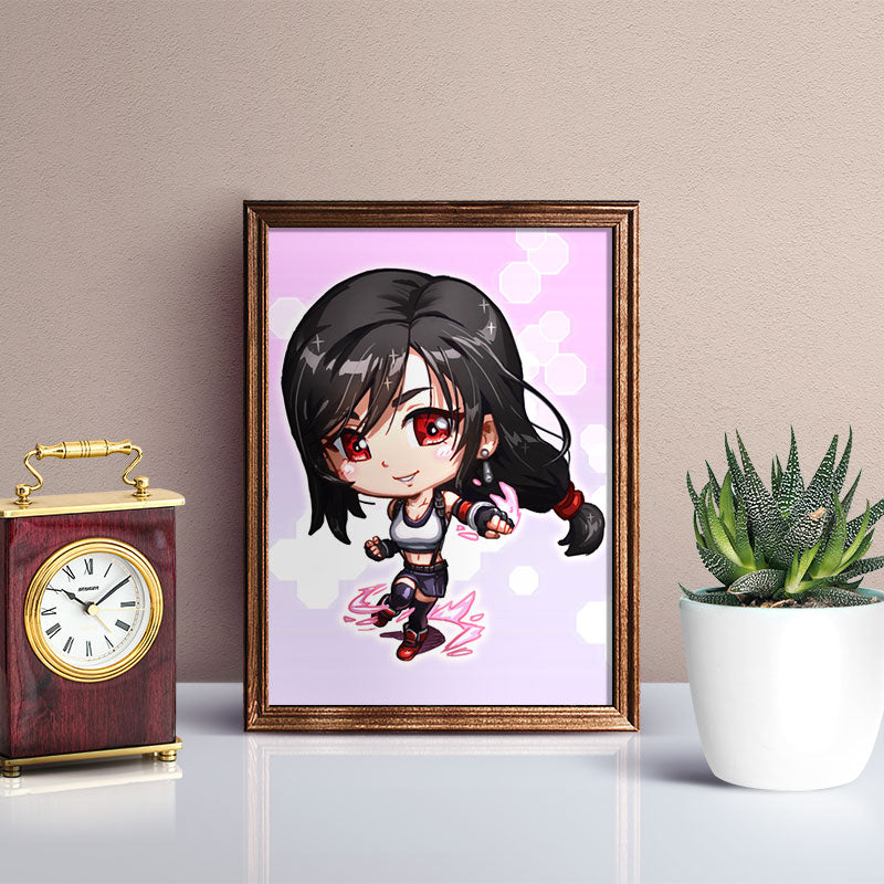 Tifa Lockhart Mini Print