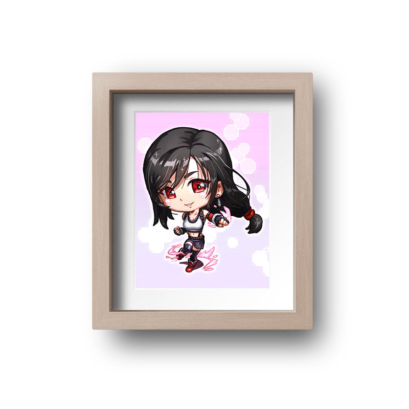 Tifa Lockhart Mini Print