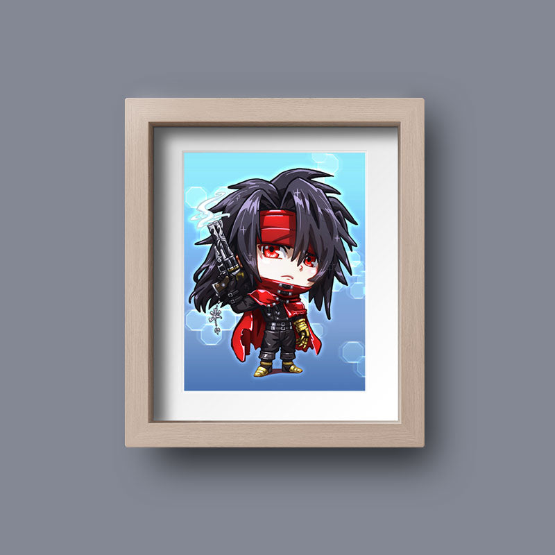 Vincent Valentine Mini Print