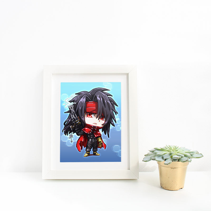 Vincent Valentine Mini Print