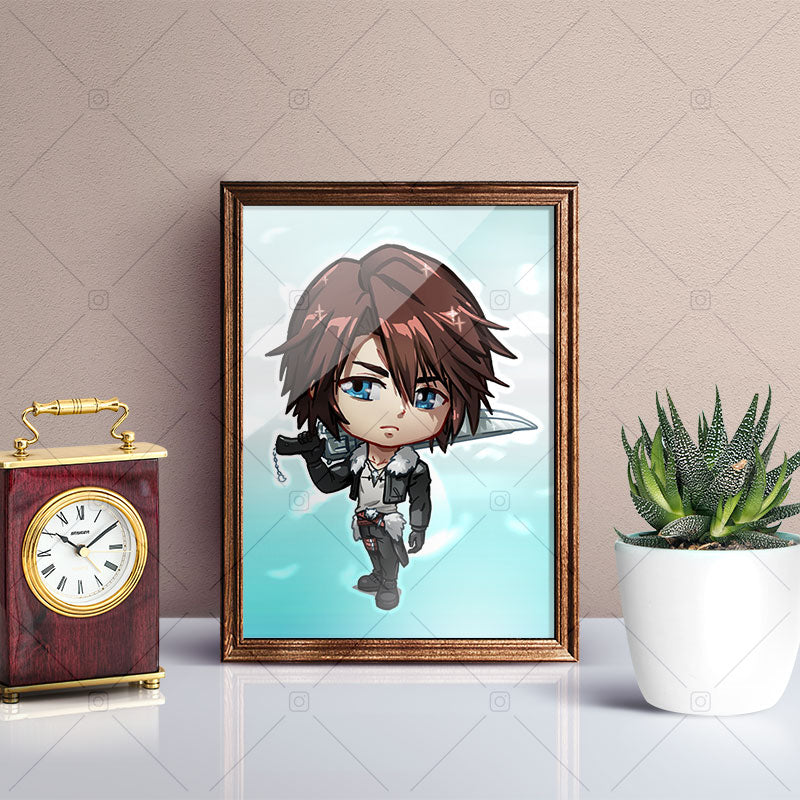 Squall Leonhart Mini Print