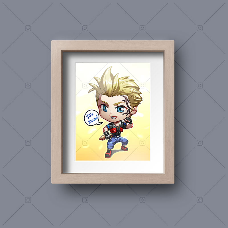 Zell Dincht Mini Print