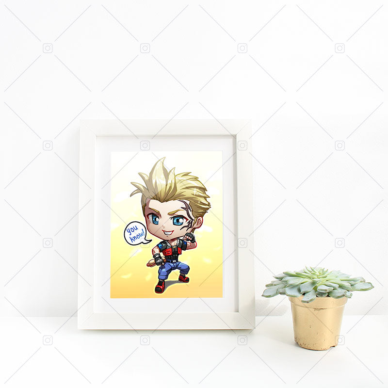 Zell Dincht Mini Print