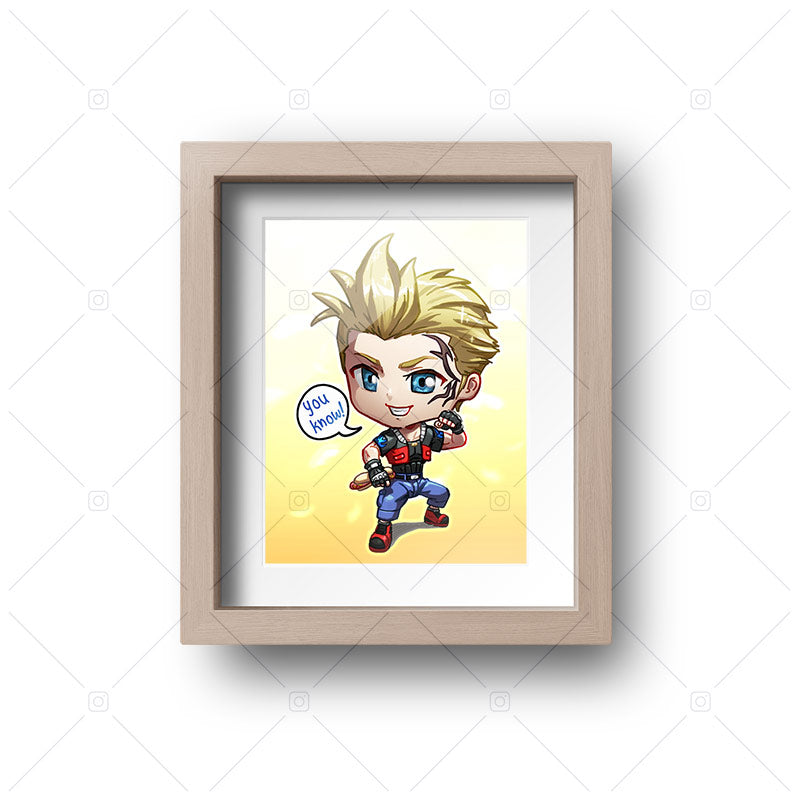 Zell Dincht Mini Print
