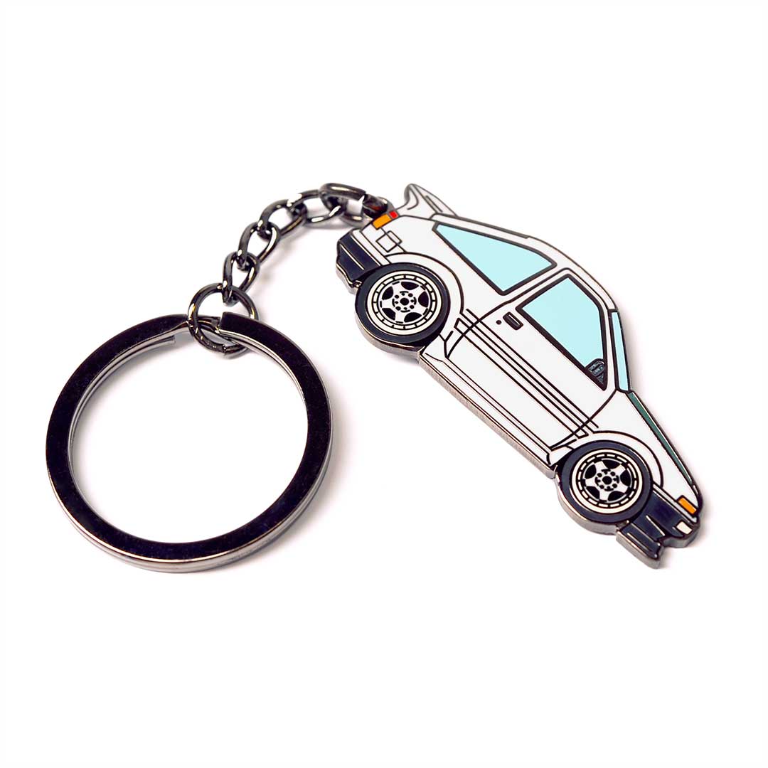 AE86 Collection Drift King Dorikin Metal Enamel Keychain
