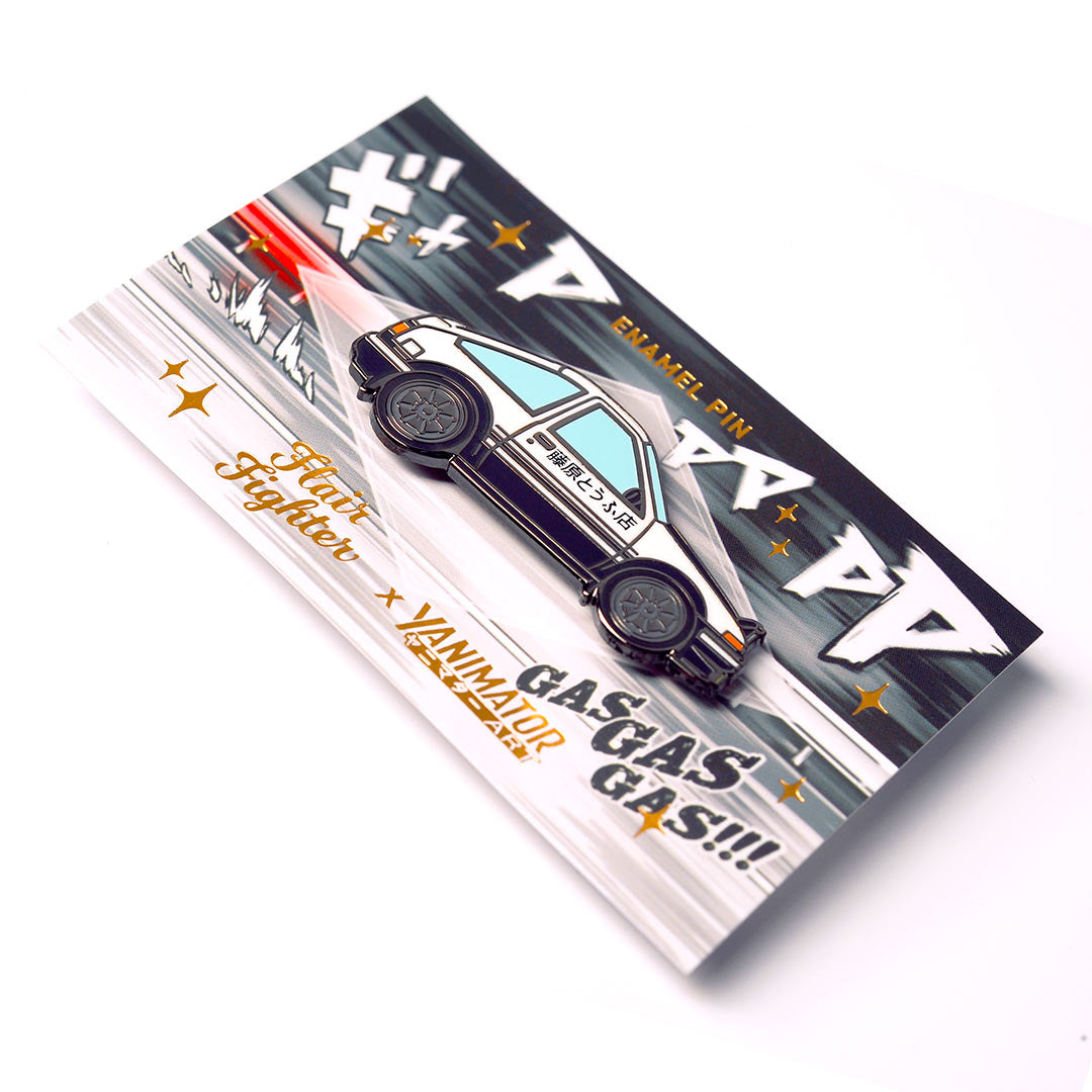 AE86 Trueno Metal Enamel Pin