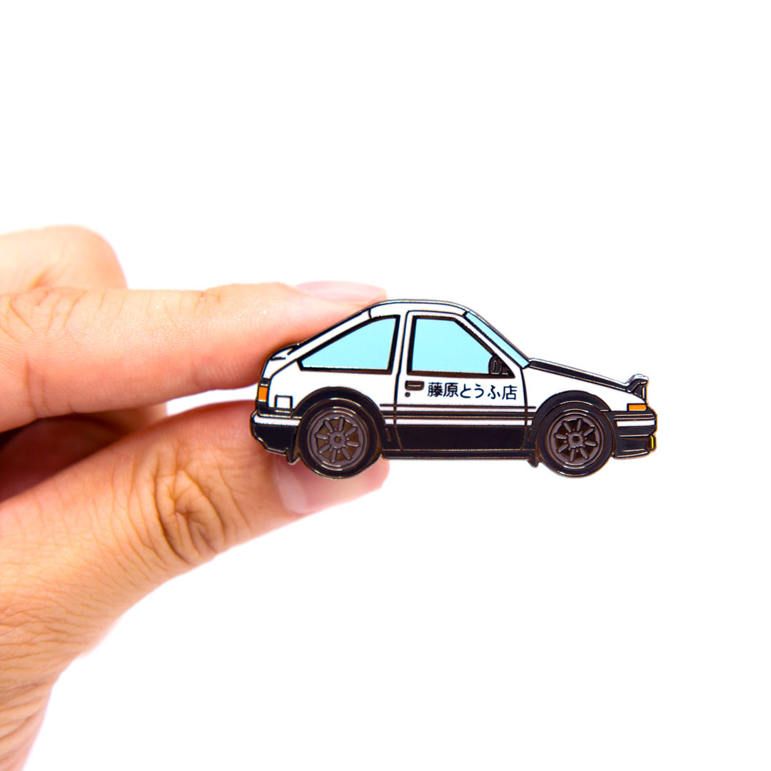 AE86 Trueno Metal Enamel Pin