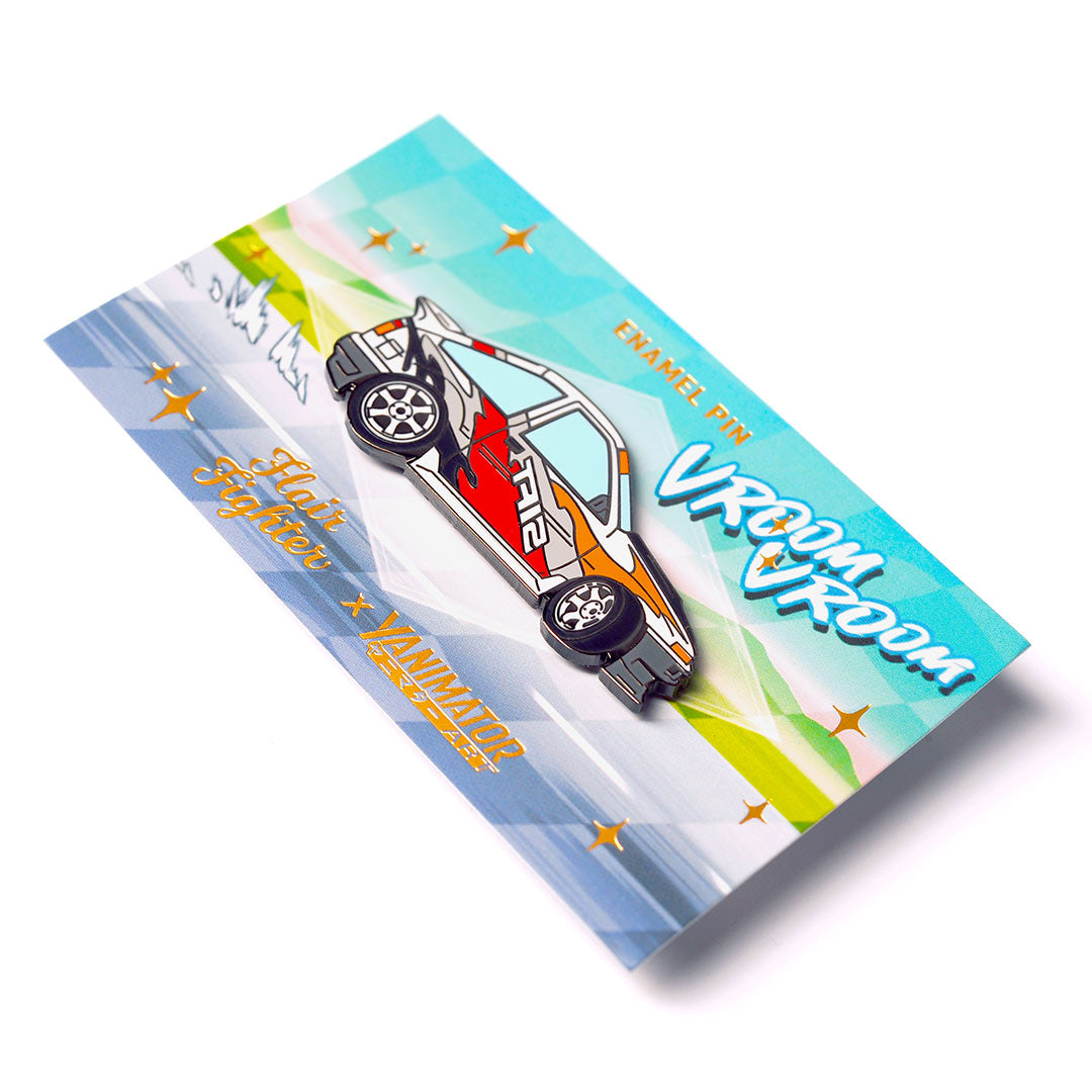 AE86 Collection D1GP UEO Katsuhiro Metal Enamel Pin