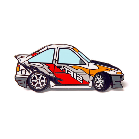 AE86 Collection D1GP UEO Katsuhiro Metal Enamel Pin