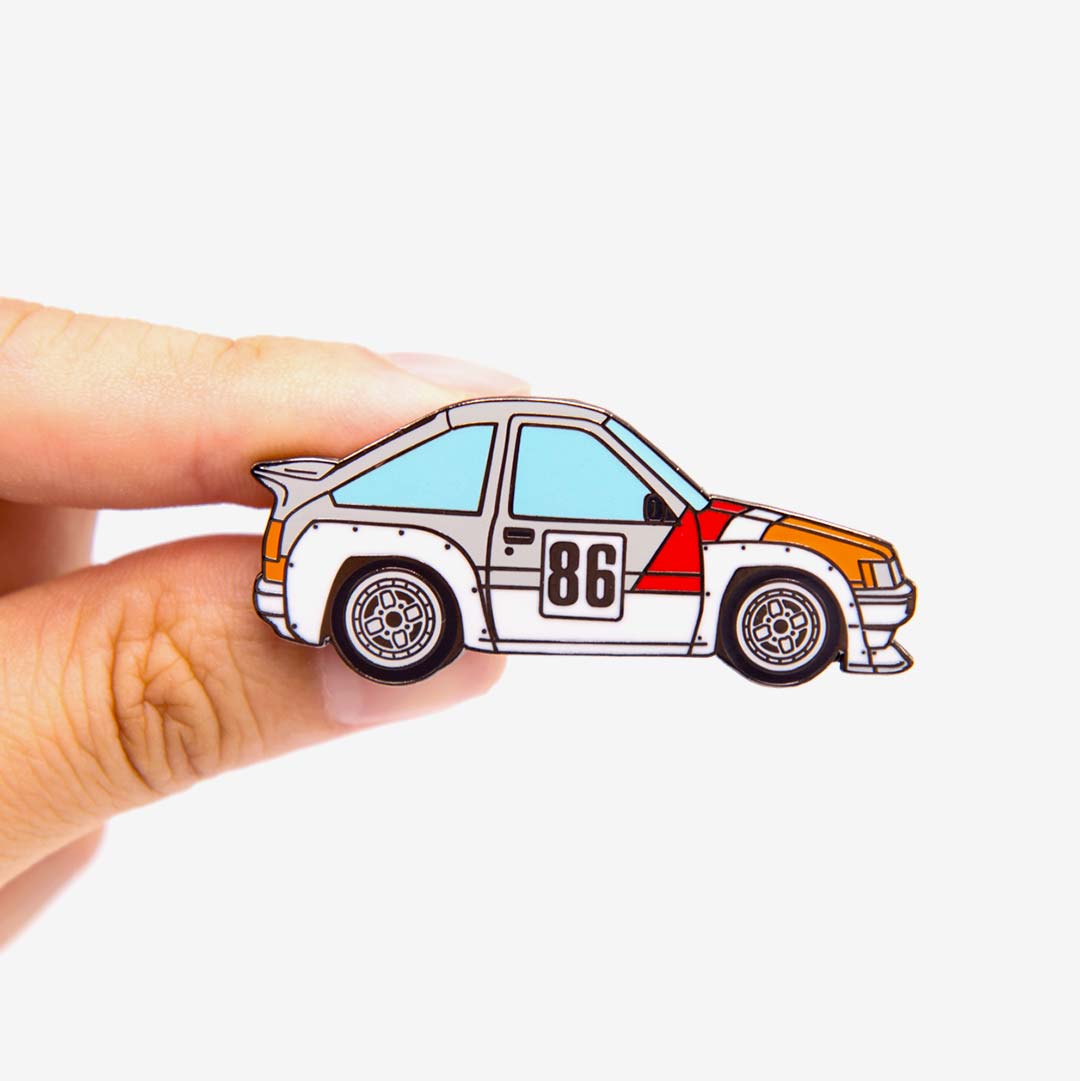 AE86 Collection TRD N2 Levin Race Car Metal Enamel Pin