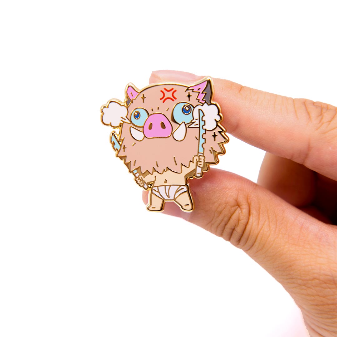 Inosuke Enamel Pin