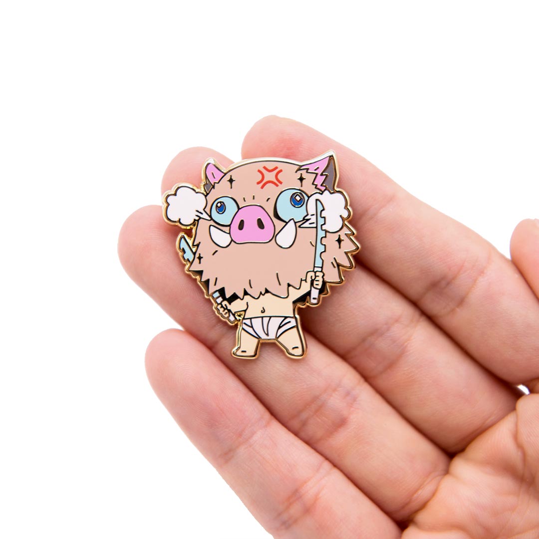 Inosuke Enamel Pin