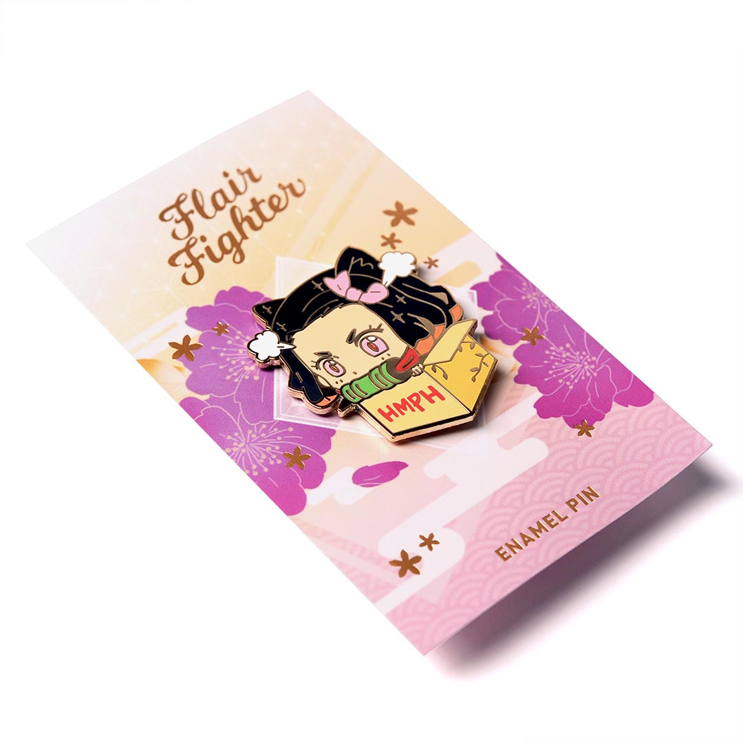 Nezuko Box HMPH Enamel Pin