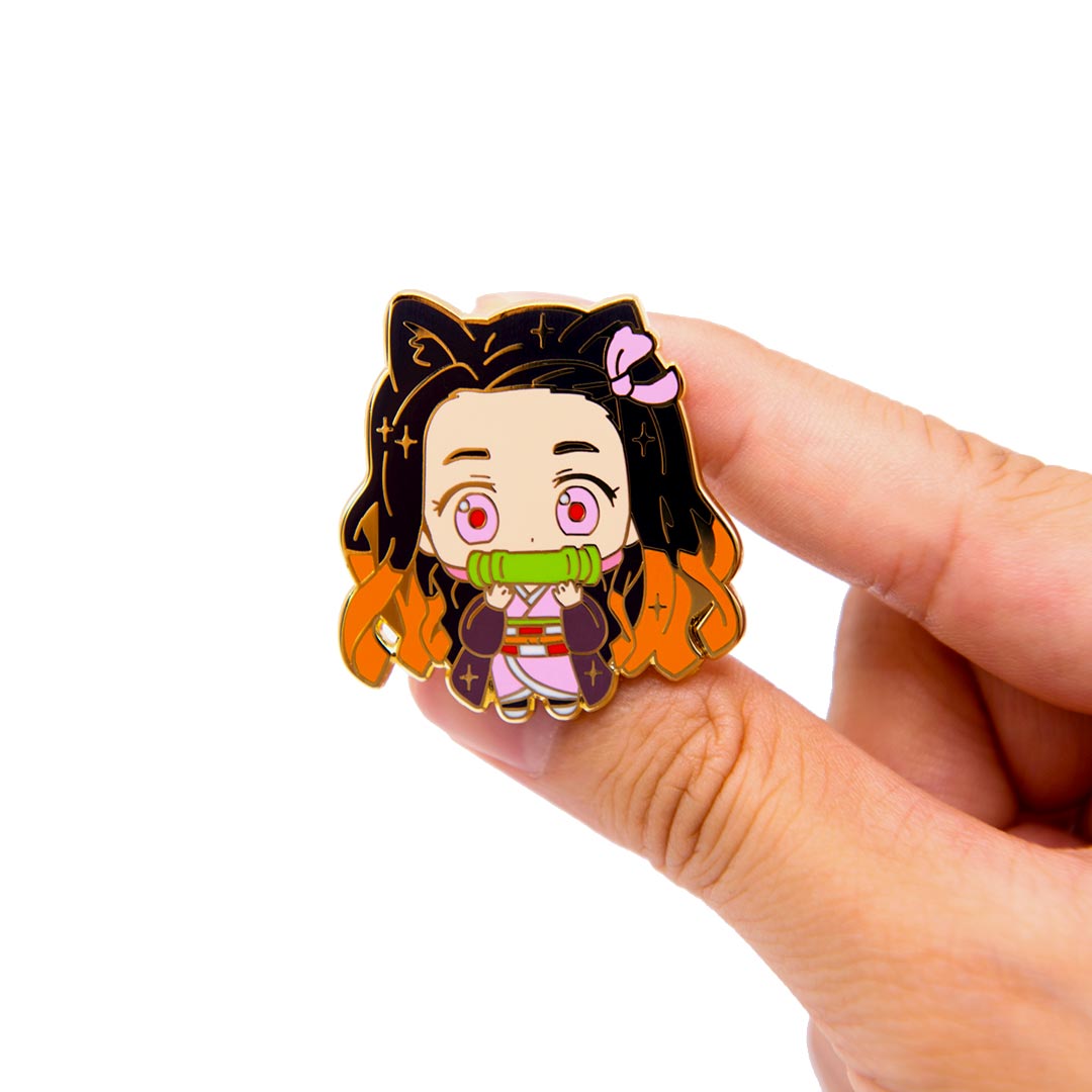 Nezuko Enamel Pin