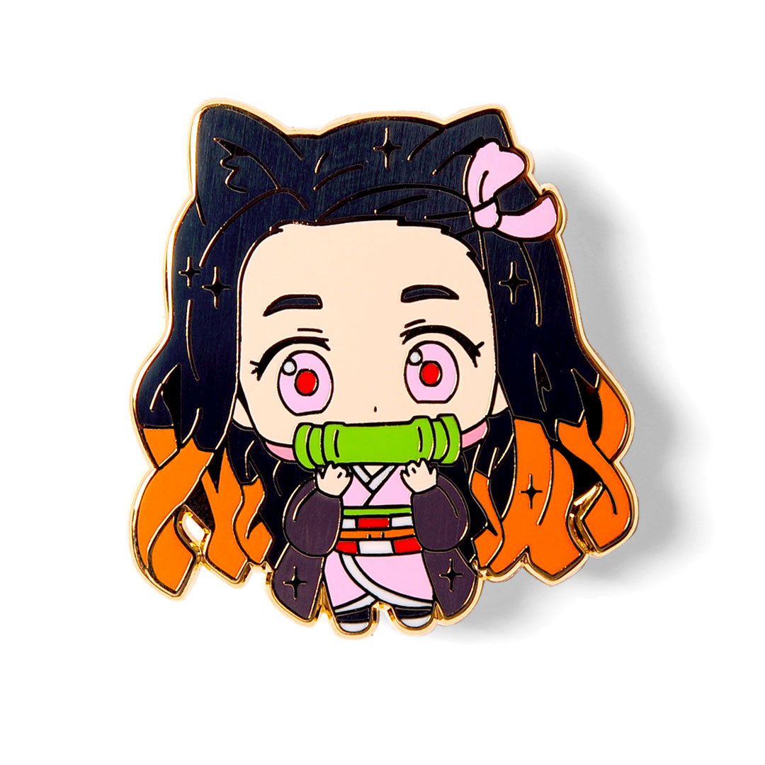 Demon Slayer: Kimetsu no Yaiba Nezuko Kamado Enamel Pin - Bonnies Lab