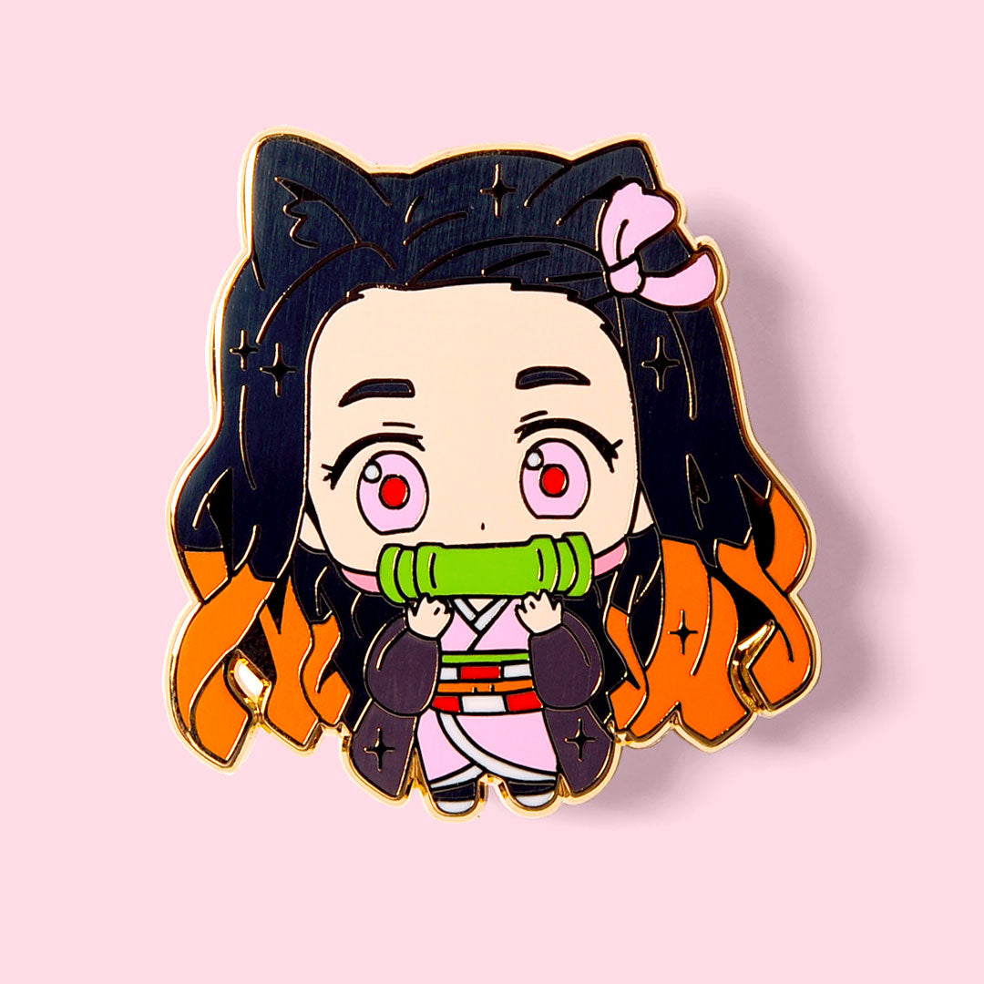 Nezuko Enamel Pin
