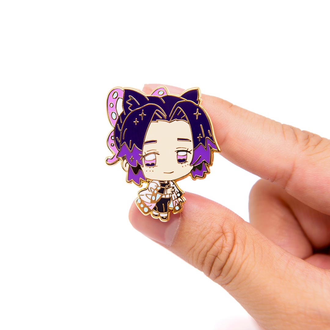 Shinobu Enamel Pin