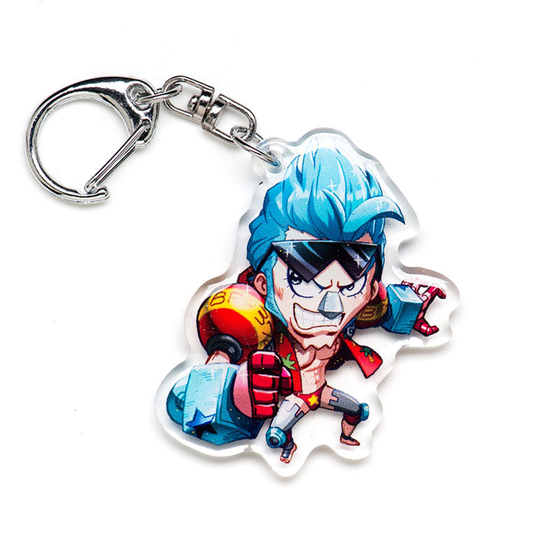 Franky Acrylic Charm Keychain
