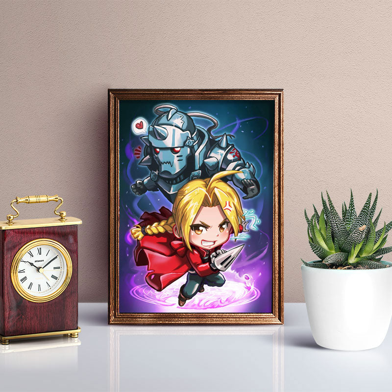 Edward & Alphonse Elric Mini Print