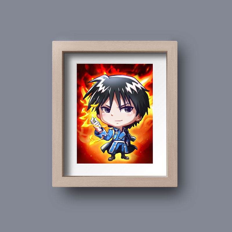 Roy Mustang Mini Print