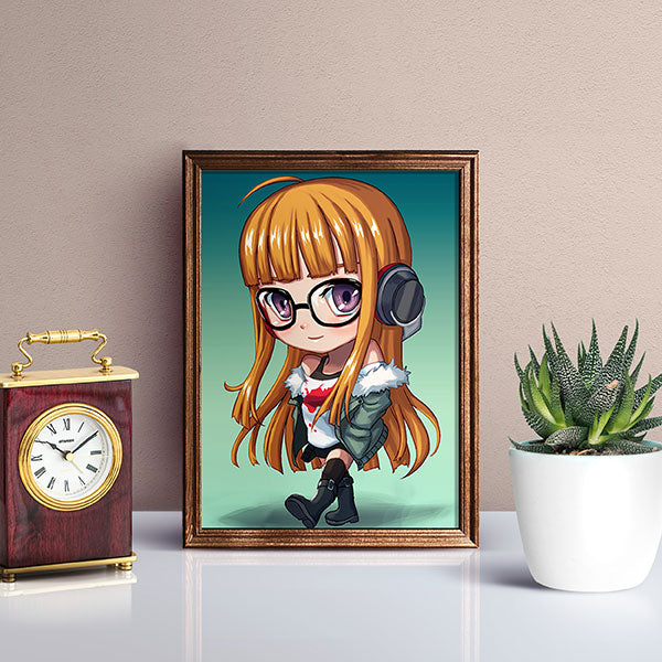 Futaba Chibi Mini Print - nayukidraws