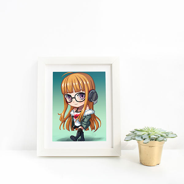 Futaba Chibi Mini Print - nayukidraws
