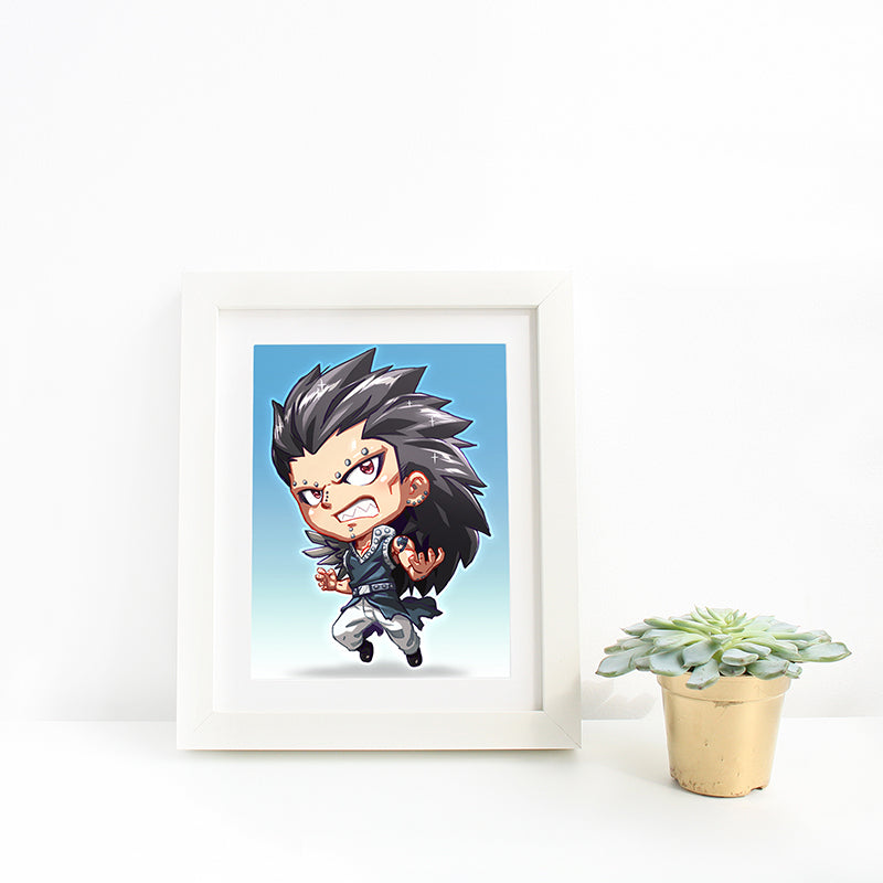 Gajeel Mini Print
