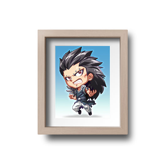 Gajeel Mini Print