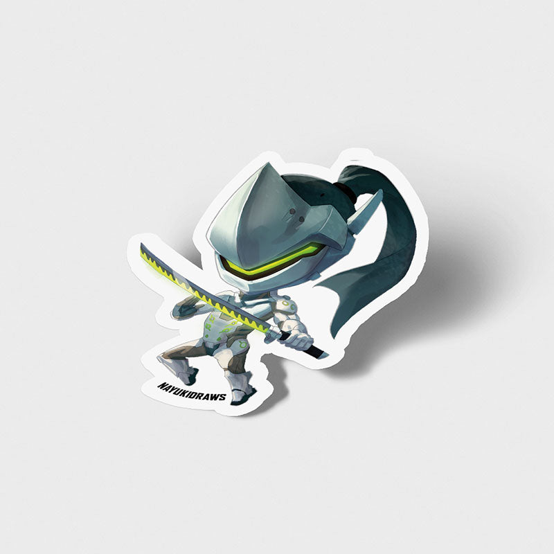 Genji Vinyl Sticker