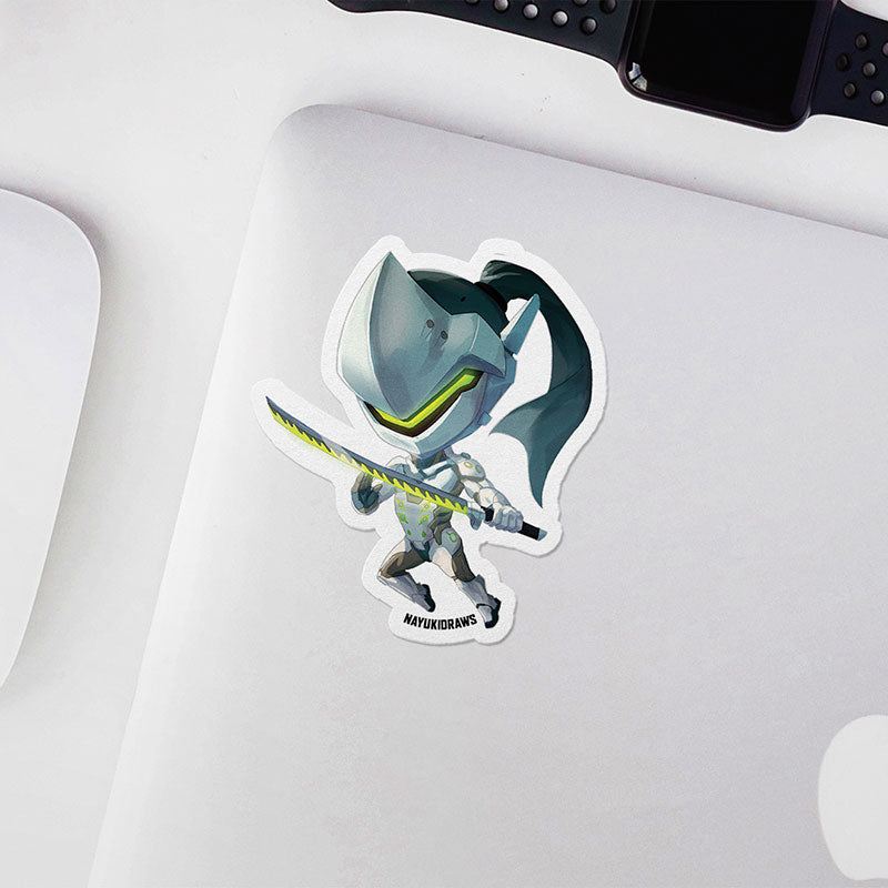 Genji Vinyl Sticker
