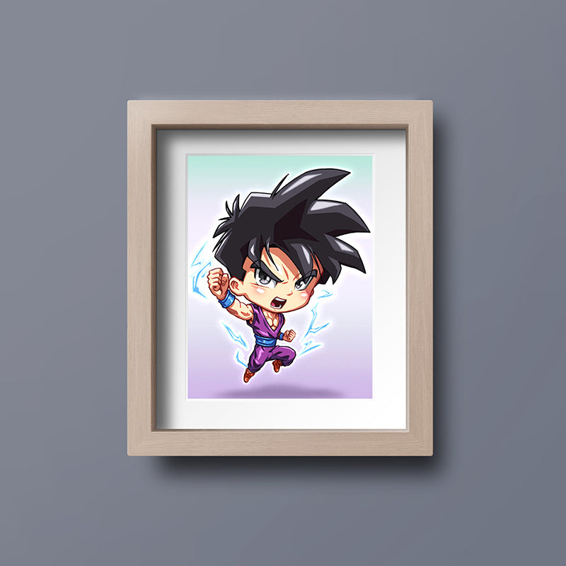 Gohan Mini Print