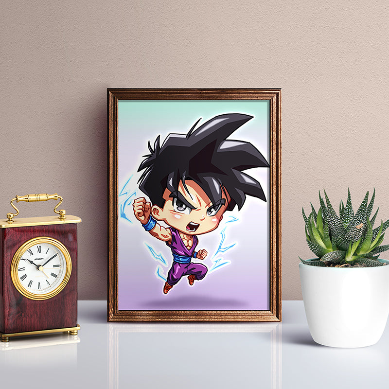 Gohan Mini Print