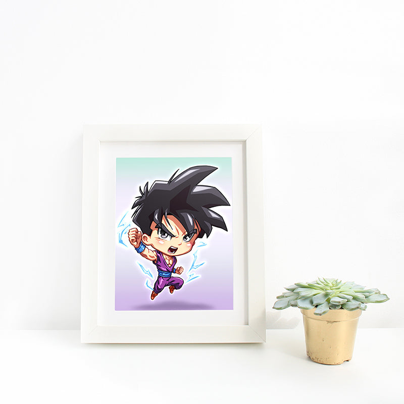 Gohan Mini Print