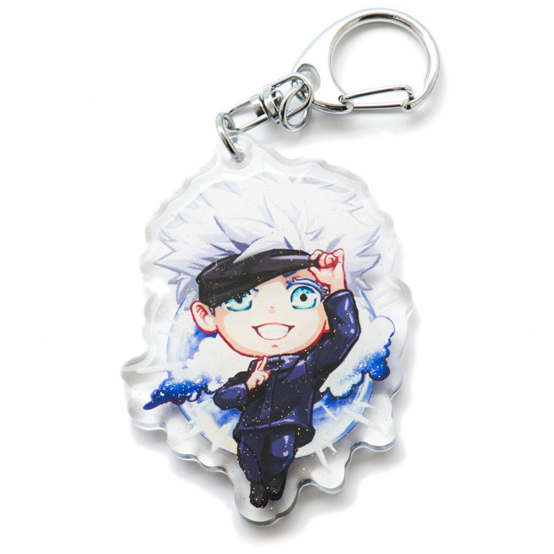 Gojo Satoru Acrylic Charm Keychain