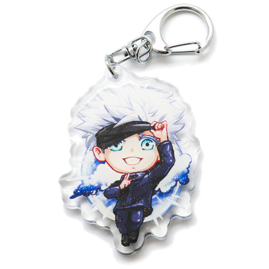 Gojo Satoru Acrylic Charm Keychain