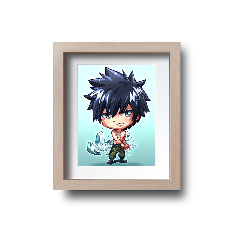Gray Mini Print