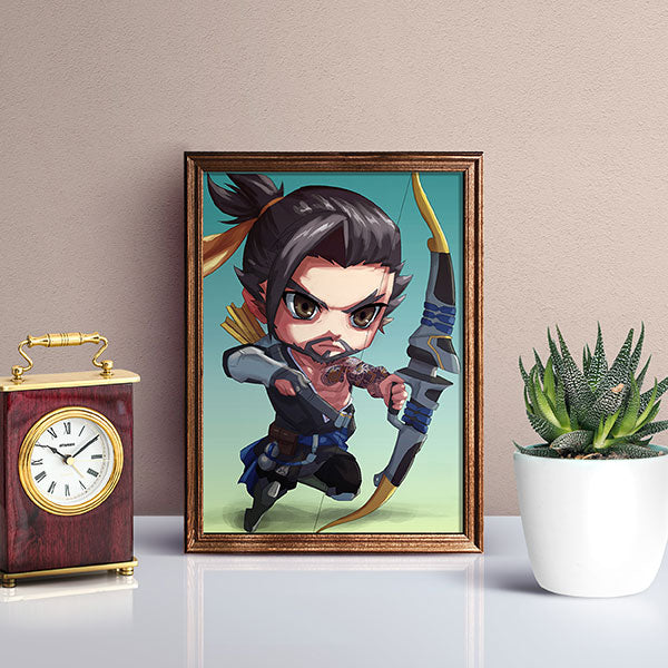 Hanzo Chibi Mini Print