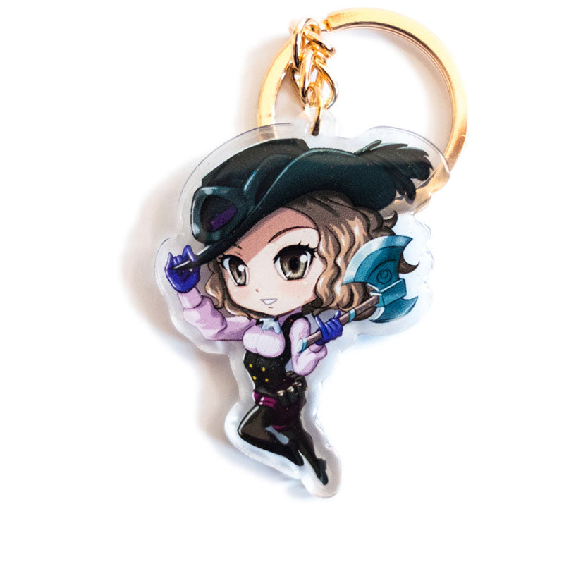 Haru Okumura Acrylic Keychain - nayukidraws