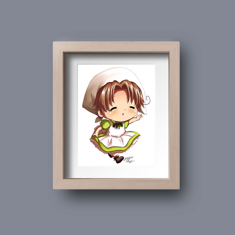 Chibitalia Mini Print