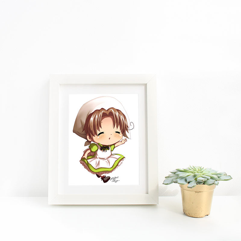 Chibitalia Mini Print