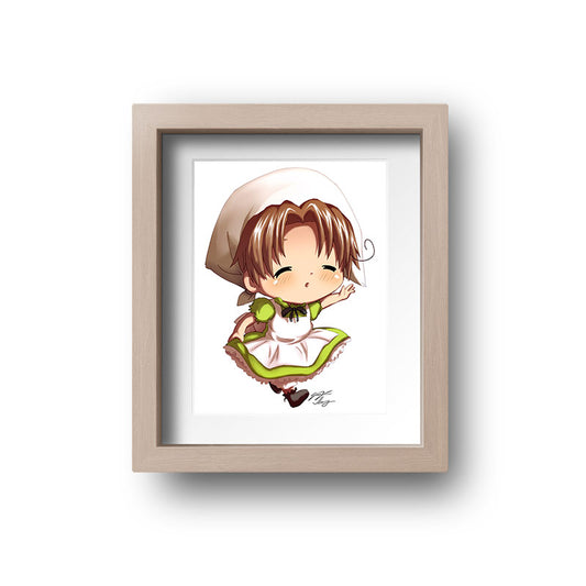 Chibitalia Mini Print