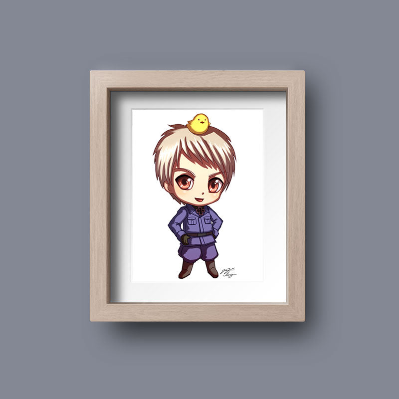 Prussia Mini Print