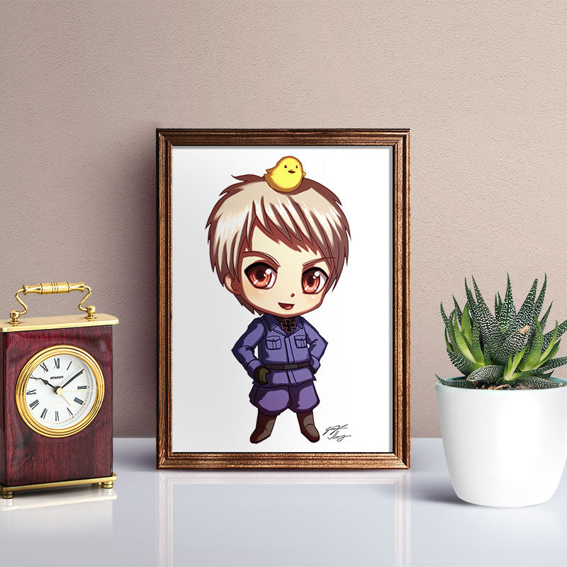 Prussia Mini Print