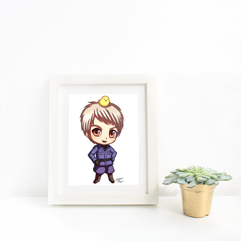 Prussia Mini Print