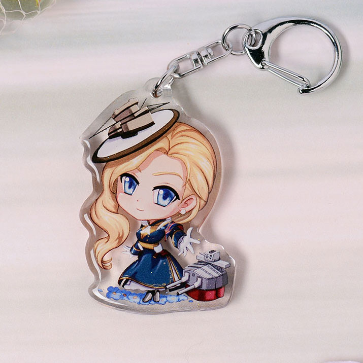 Hood Acrylic Keychain - nayukidraws
