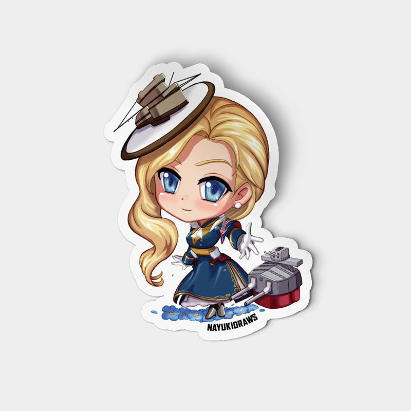Hood Vinyl Sticker - nayukidraws