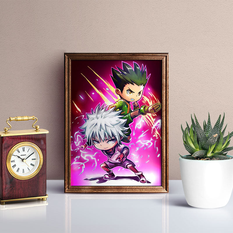 Gon and Killua Mini Print