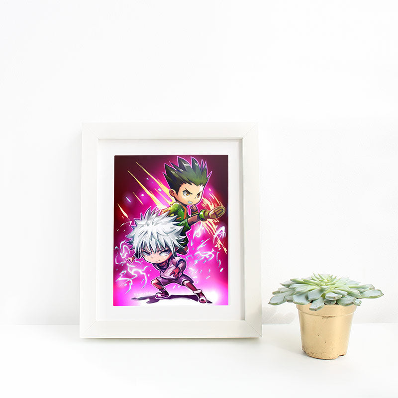 Gon and Killua Mini Print
