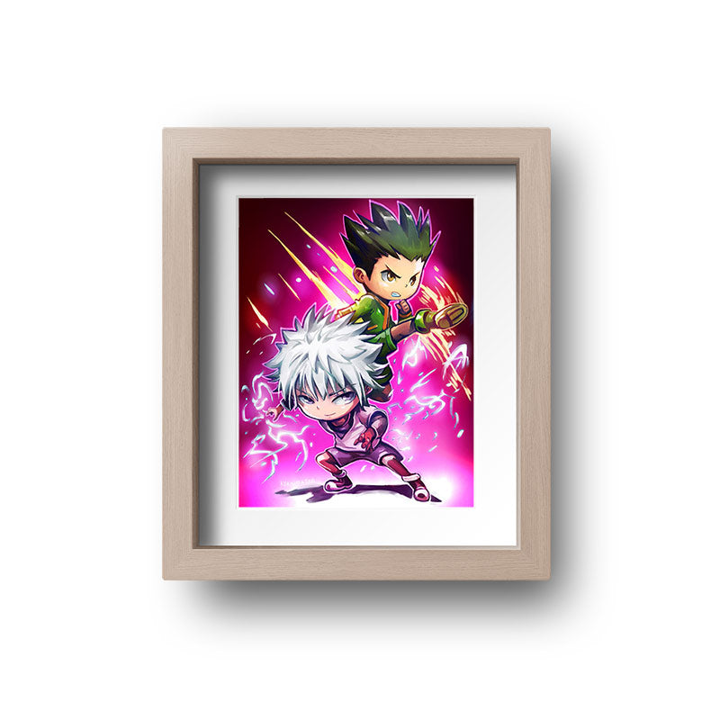 Gon and Killua Mini Print