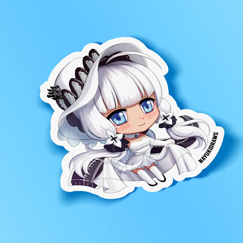 Illustrious Vinyl Sticker - nayukidraws